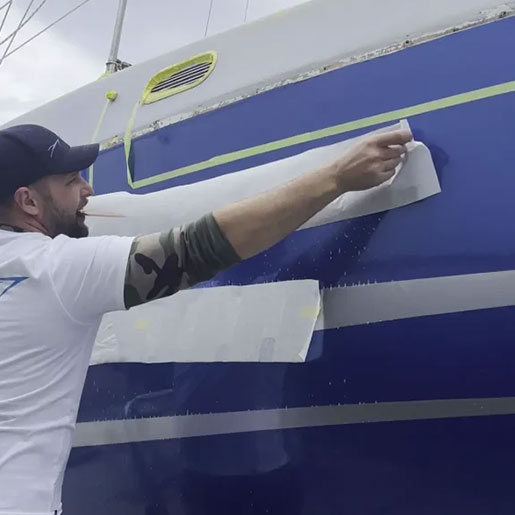 Renovación completa de catamarán con Color PPF